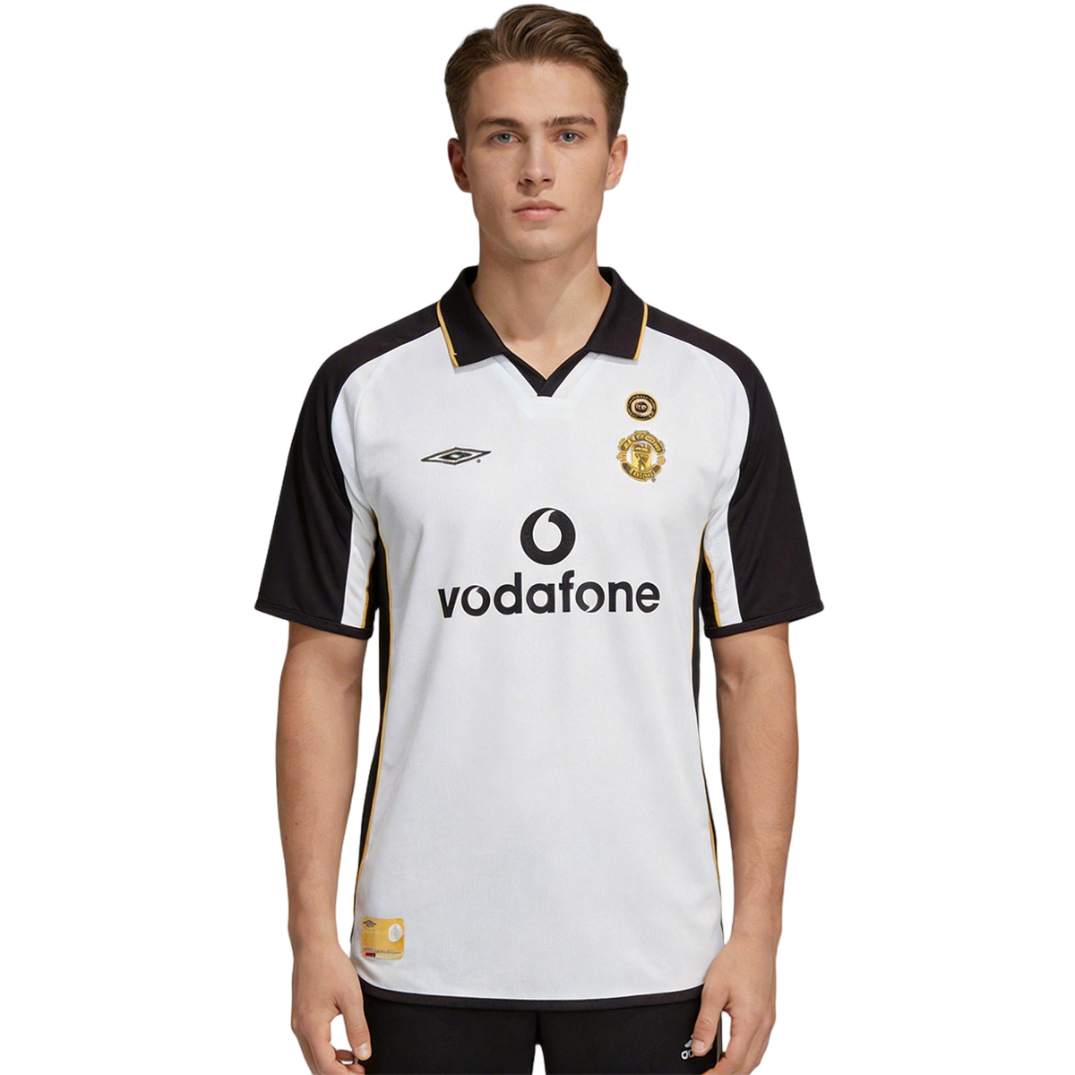 Retro Manchester United Centenary Away/Third Jersey 2001/02 — Manchester United Away 2001/02
