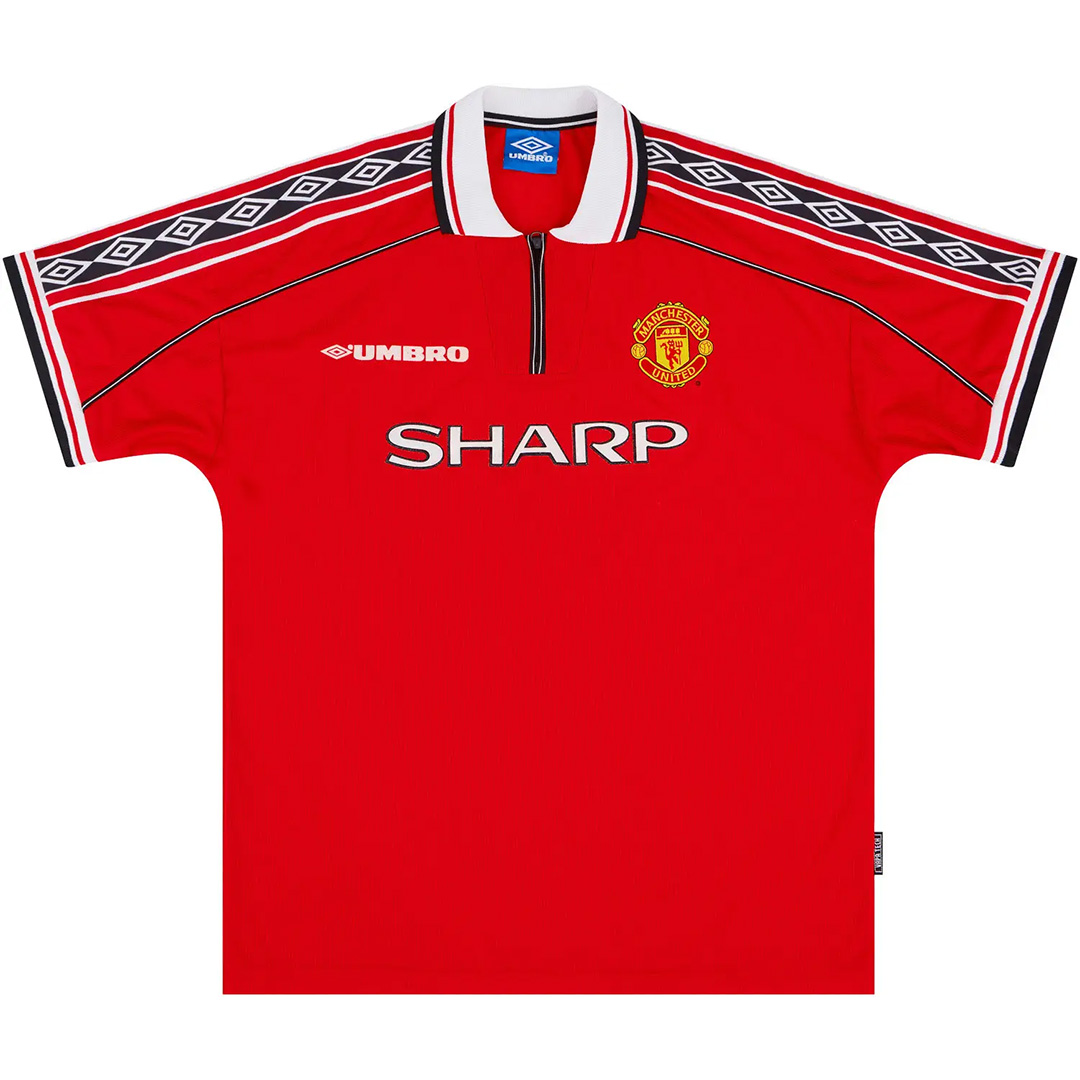 Retro Manchester United Home Jersey 1999/00 — Manchester United Home 1999/00