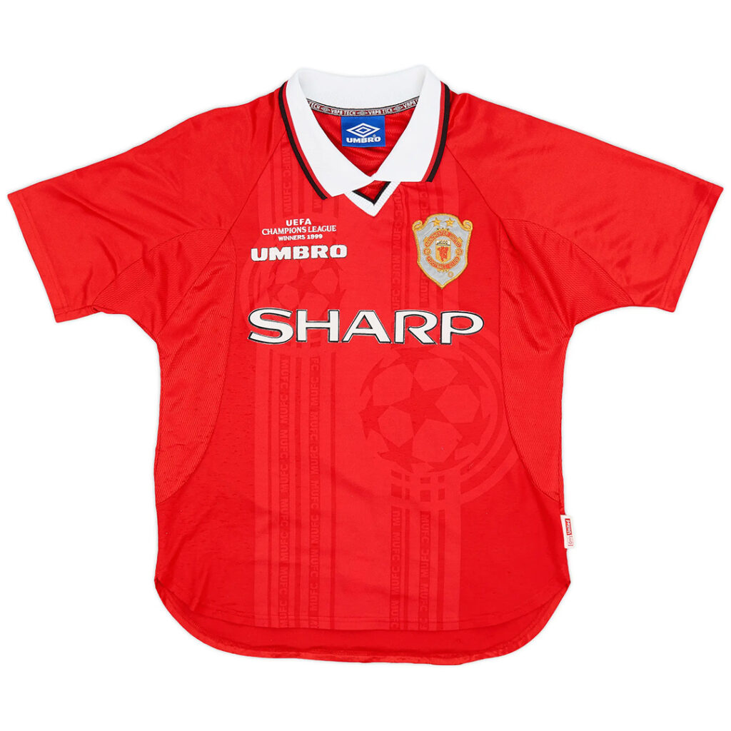 Retro Manchester United UCL Final Home Jersey 1999/00 - Cancha Kits