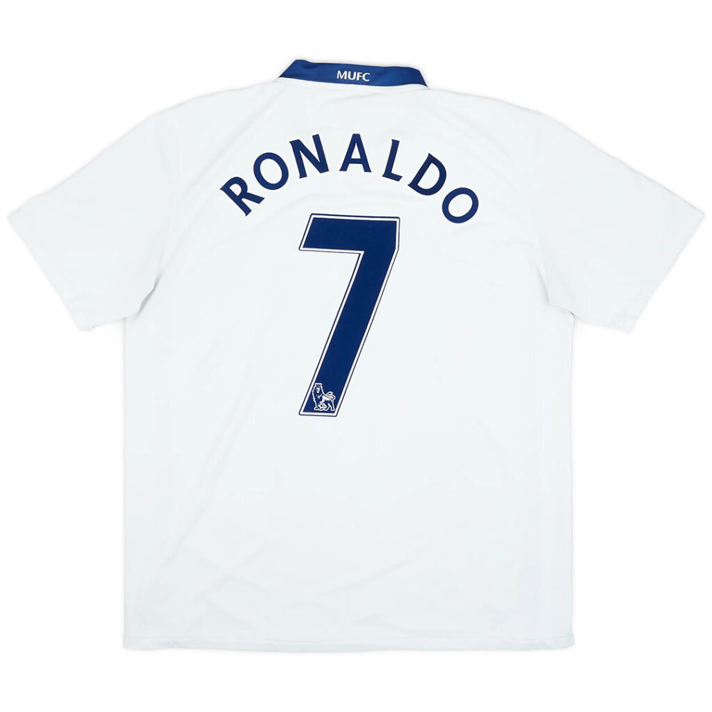 Ronaldo #7 Retro Manchester United Away Jersey 2008/09 - Cancha Kits