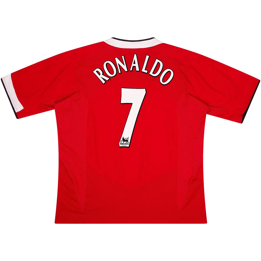 Ronaldo #7 Retro Manchester United Home Jersey 2004/06 — Manchester United Home 2004/06