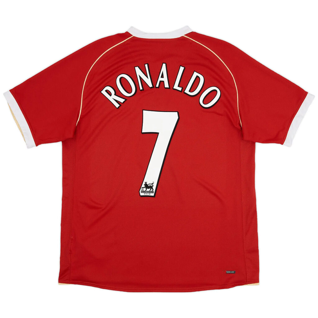 Ronaldo #7 Retro Manchester United Home Jersey 2006/07 - Cancha Kits