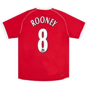 Rooney #8 Retro Manchester United Home Jersey 2006/07 - Cancha Kits
