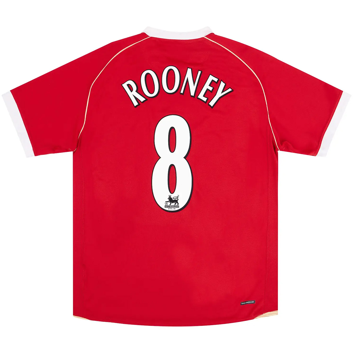 Rooney #8 Retro Manchester United Home Jersey 2006/07 — Manchester United Home 2006/07