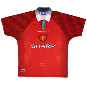 Scholes #18 Retro Manchester United Home Jersey 1996/98 - Cancha Kits