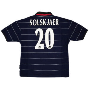 Solskjaer #20 Retro Manchester United Away Jersey 1999/00 - Cancha Kits