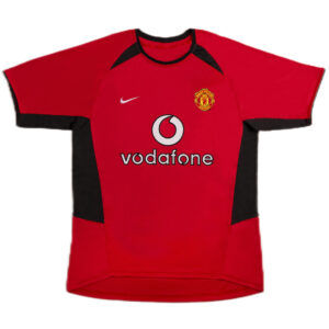 Solskjaer #20 Retro Manchester United Home Jersey 2002/04 - Cancha Kits