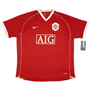 Solskjaer #20 Retro Manchester United Home Jersey 2006/07 - Cancha Kits