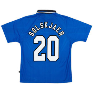 Solskjaer #20 Retro Manchester United Third Jersey 1996/98 - Cancha Kits