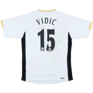 Vidic #15 Retro Manchester United Away Jersey 2006/08 - Cancha Kits