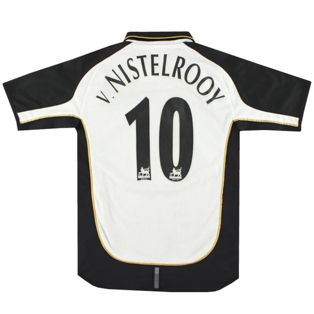 v.NISTELROOY #10 Retro Manchester United Centenary Away Jersey 2001/02 - Cancha Kits