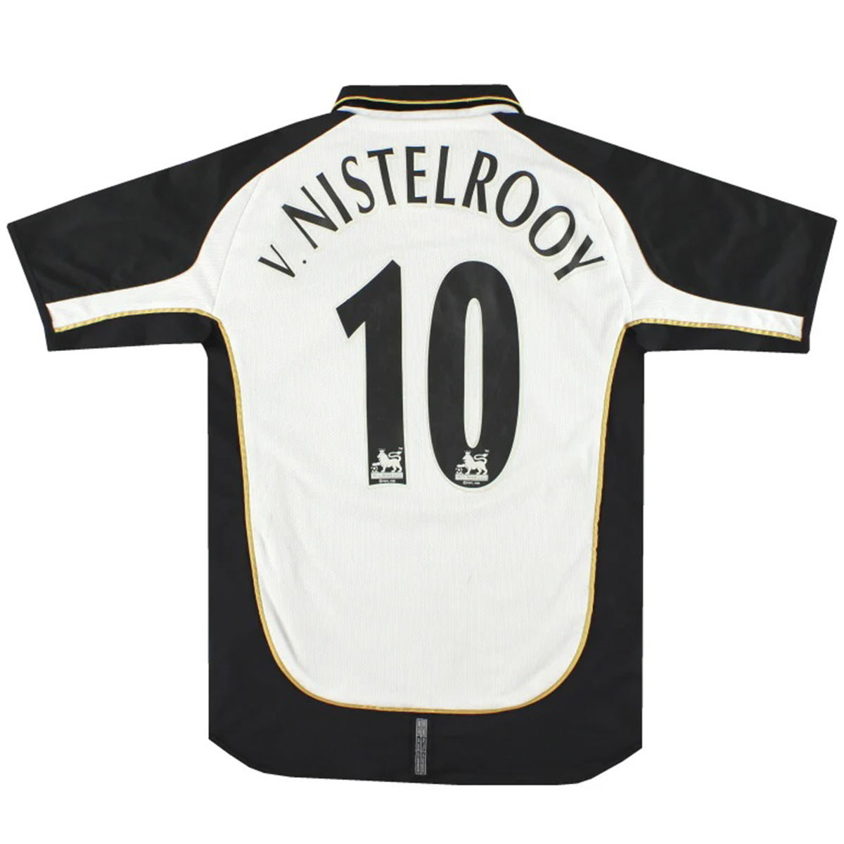 v.NISTELROOY #10 Retro Manchester United Centenary Away Jersey 2001/02 — Manchester United Away 2001/02