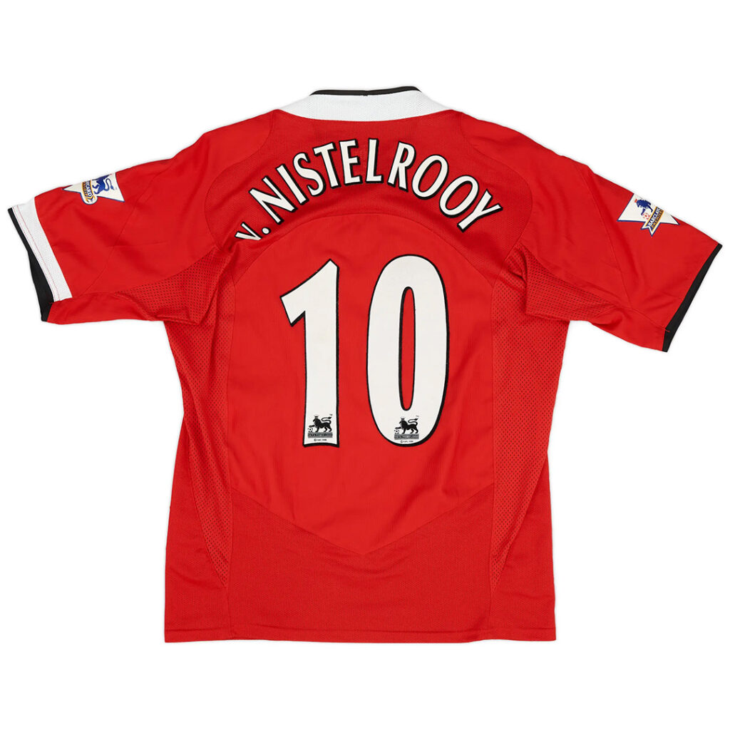 v.Nistelrooy #10 Retro Manchester United Home Jersey 2004/06 - Cancha Kits