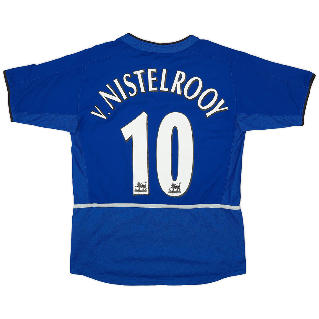 v.NISTELROOY #10 Retro Manchester United Third Jersey 2002/03 — Manchester United Third Away 2002/03