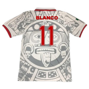 BLANCO #11 Retro Mexico Away Jersey World Cup 1998 - Cancha Kits