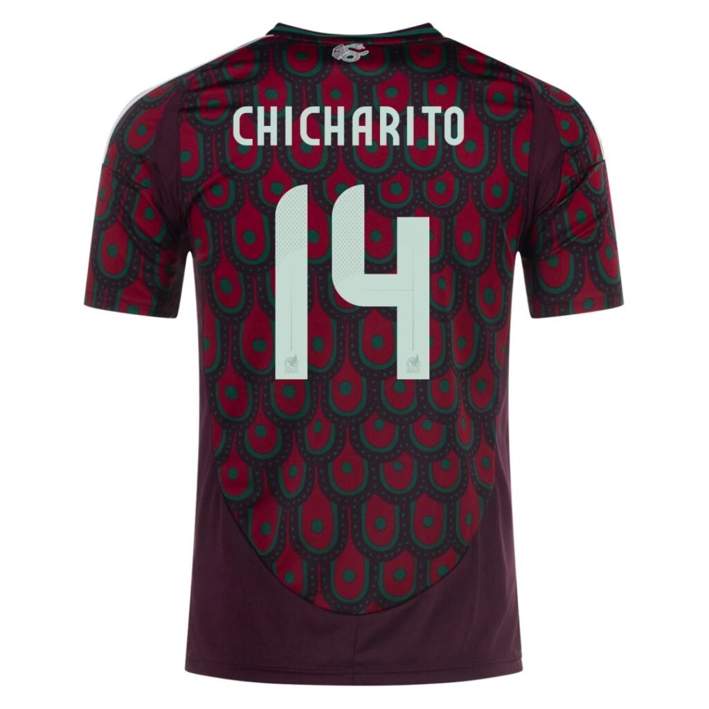Chicharito #14 Mexico Home Jersey Copa America - Cancha Kits