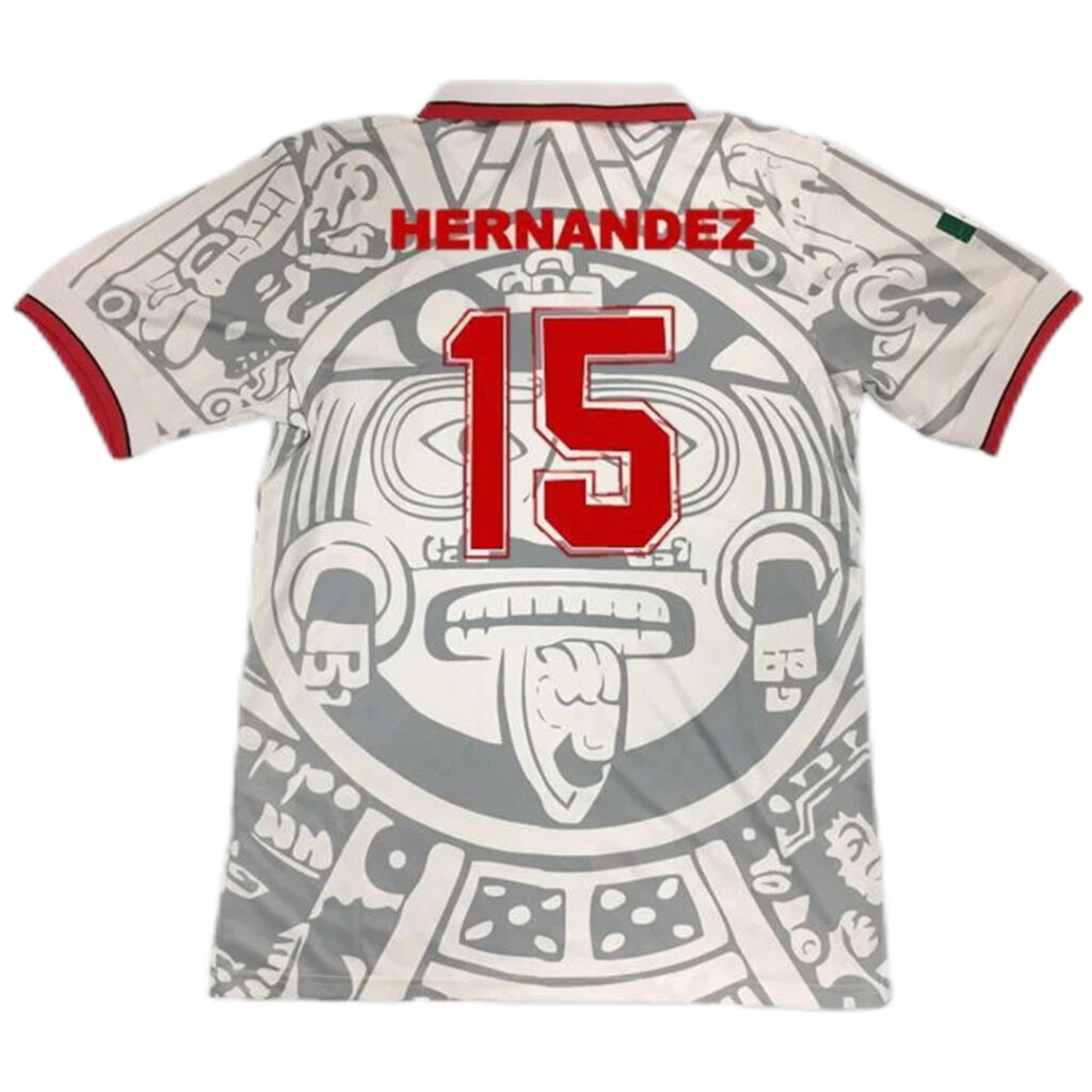 HERNANDEZ #15 Retro Mexico Away Jersey World Cup 1998 - Cancha Kits