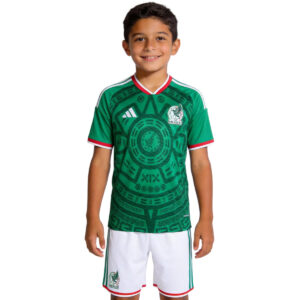 Kids Mexico Home Jersey Kit World Cup 2026 - Cancha Kits