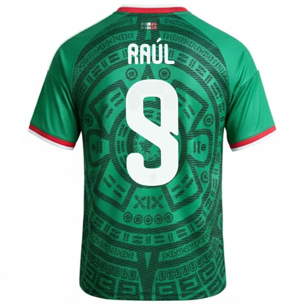 Raúl #9 Mexico Home Jersey World Cup 2026 - Cancha Kits