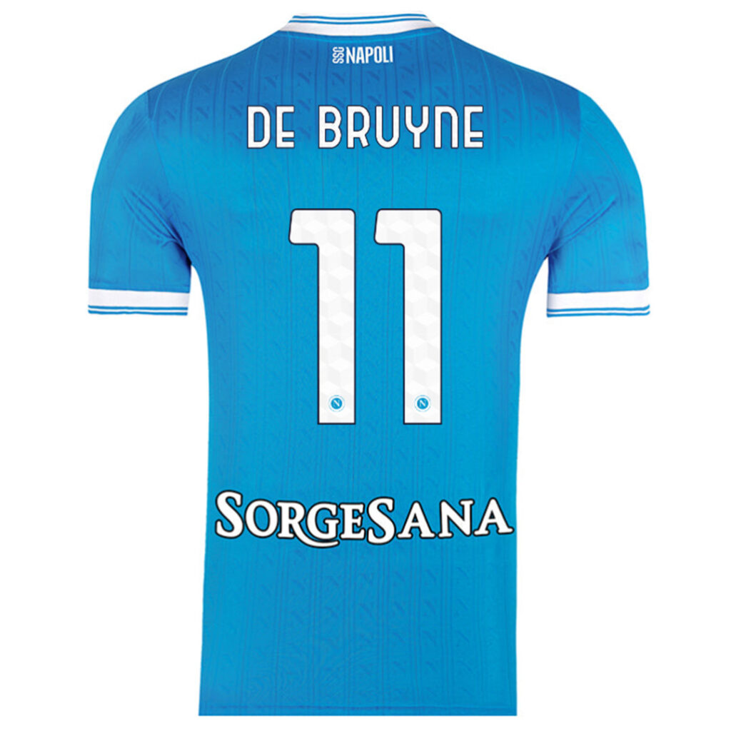 DE BRUYNE #11 Napoli Home Jersey 2025/26 - Cancha Kits