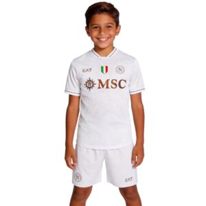 Kids Napoli Away Jersey Kit 2025/26 - Cancha Kits
