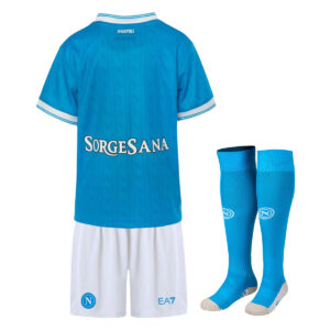 Kids Napoli Home Jersey Full Kit 2025/26 - Cancha Kits