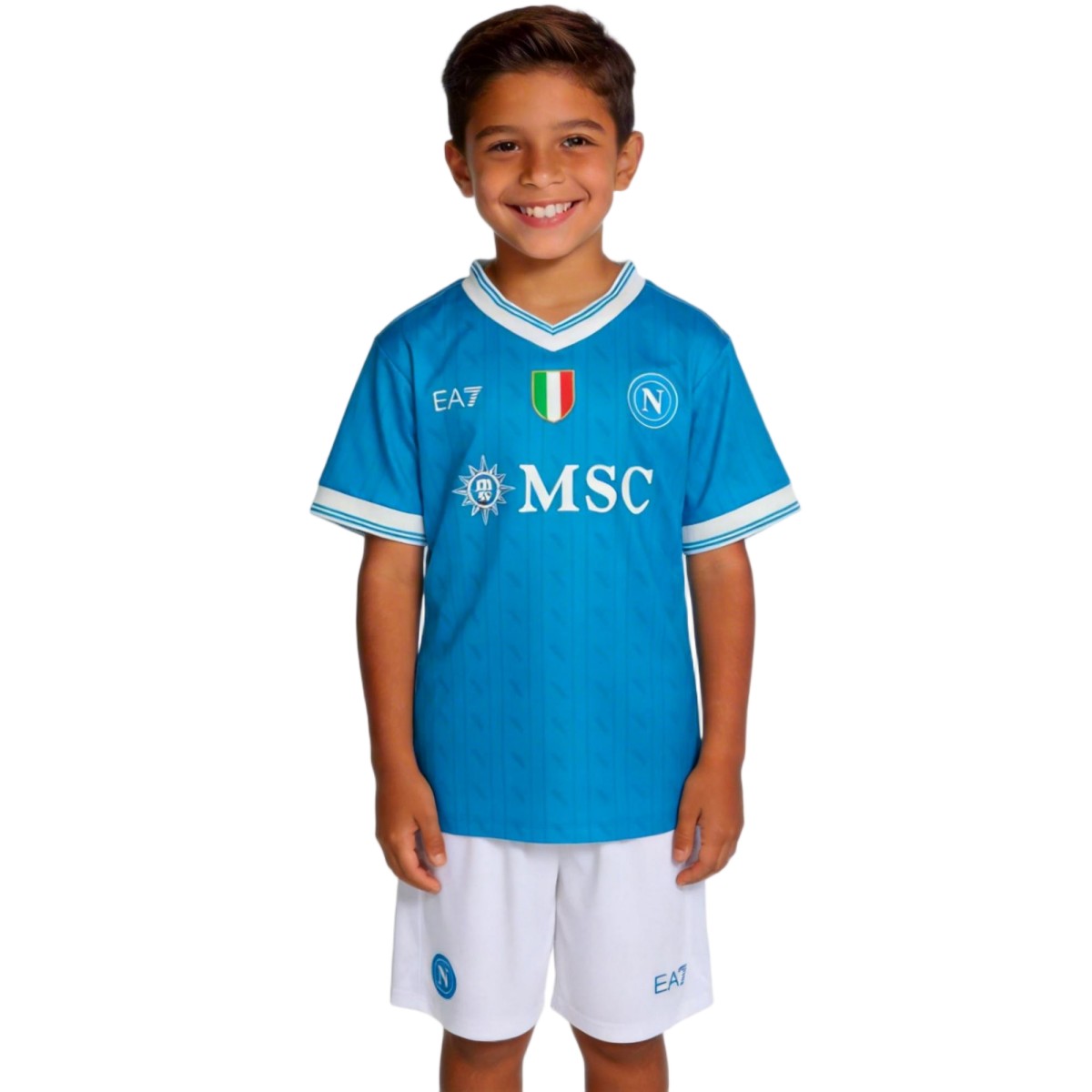 Kids Napoli Home Jersey Kit