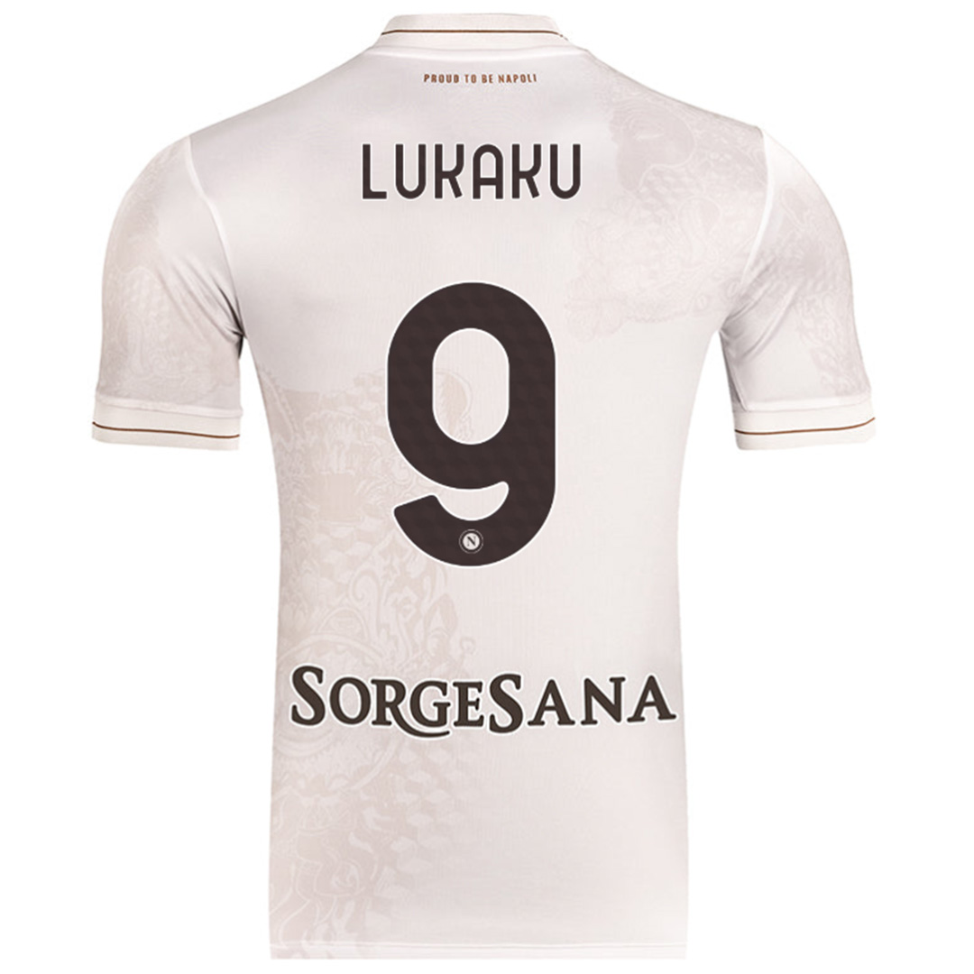 LUKAKU #9 Napoli Away Jersey 2025/26 — Napoli Away 2025/26