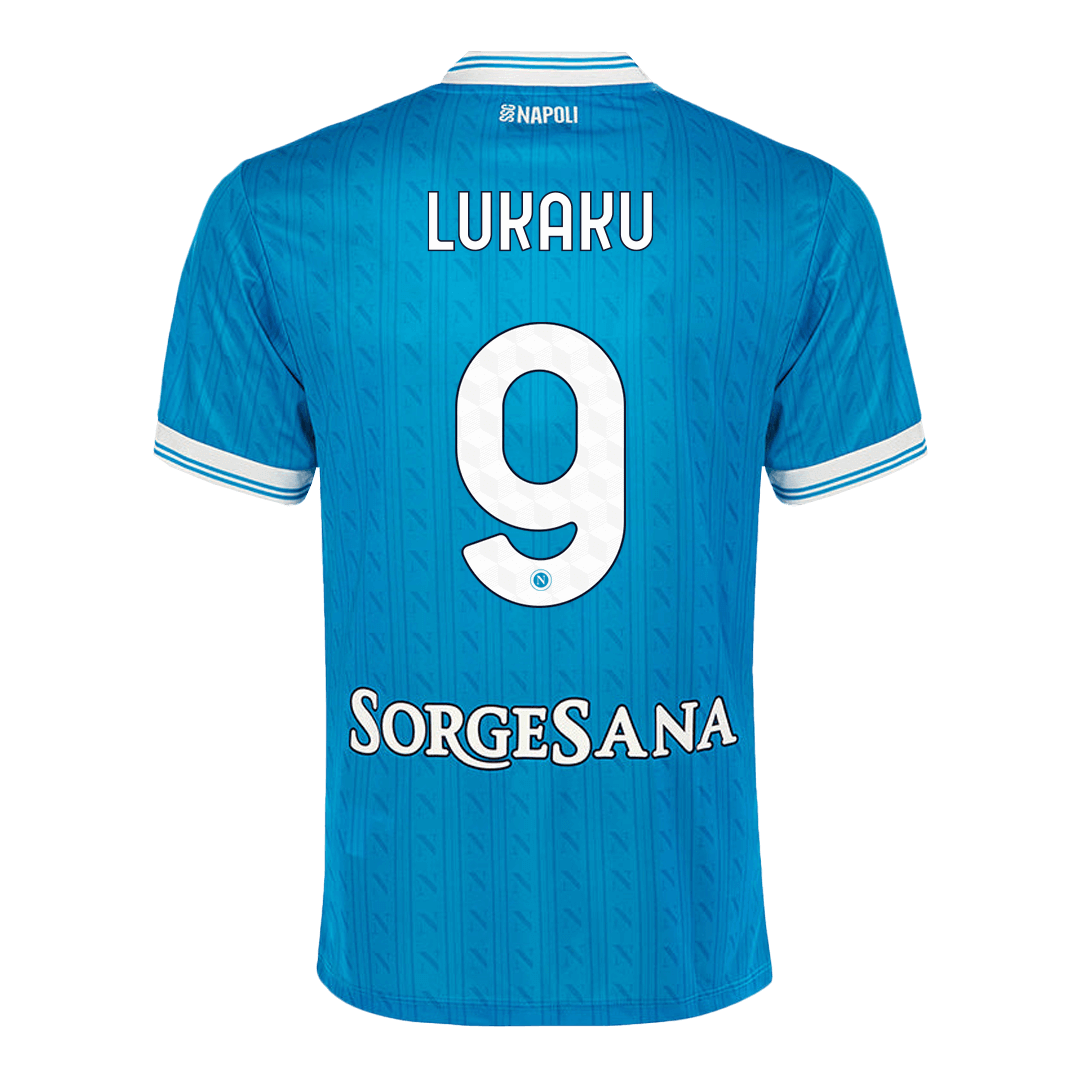 LUKAKU #9 Napoli Home Jersey 2025/26 — Napoli Home 2025/26