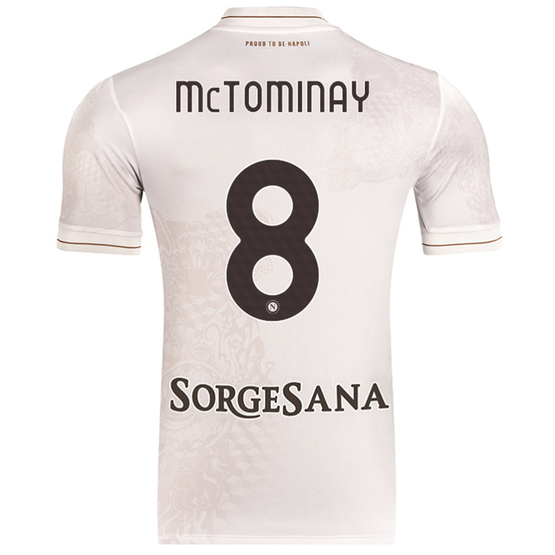 McTOMINAY #8 Napoli Away Jersey 2025/26 — Napoli Away 2025/26