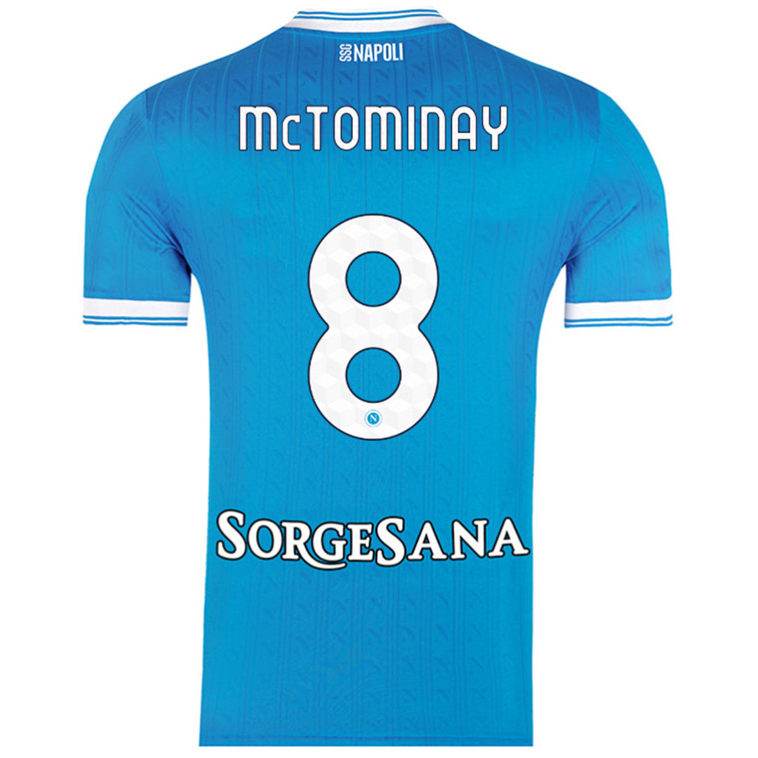 McTOMINAY #8 Napoli Home Jersey 2025/26 — Napoli Home 2025/26