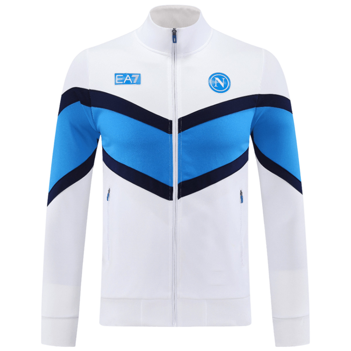 Napoli Anthem Jacket White 2025/26 — Napoli Jacket 2025/26
