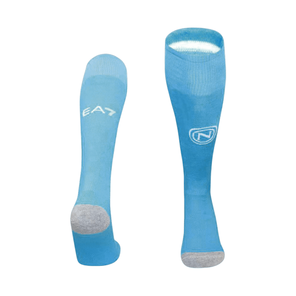 Napoli Home Soccer Socks – Blue 2025/26 - Cancha Kits