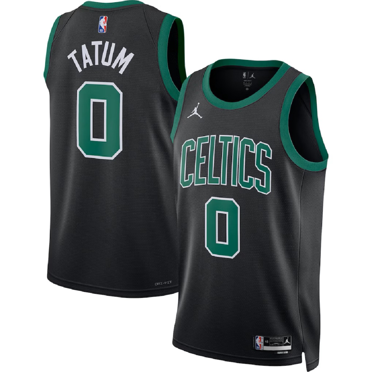 Unisex Boston Celtics Jayson Tatum #0 Black Swingman Jersey - Statement Edition — NBA Other