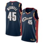 Unisex Cleveland Cavaliers Donovan Mitchell #45 Navy Swingman Jersey – Classic Edition