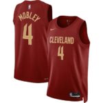 Unisex Cleveland Cavaliers Evan Mobley #4 Wine Swingman Jersey – Icon Edition