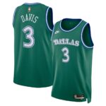 Unisex Dallas Mavericks Anthony Davis #3 Green Swingman Jersey – Classic Edition