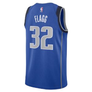 Unisex Dallas Mavericks Cooper Flagg #32 Blue Swingman Jersey - Icon Edition - Cancha Kits