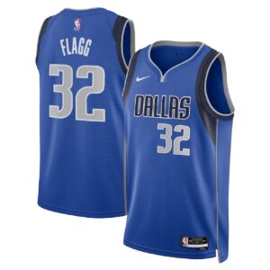 Unisex Dallas Mavericks Cooper Flagg #32 Blue Swingman Jersey - Icon Edition - Cancha Kits