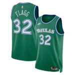 Unisex Dallas Mavericks Cooper Flagg #32 Green Swingman Jersey – Classic Edition