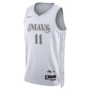 Unisex Dallas Mavericks Kyrie Irving #11 White Swingman Jersey - City Edition - Cancha Kits