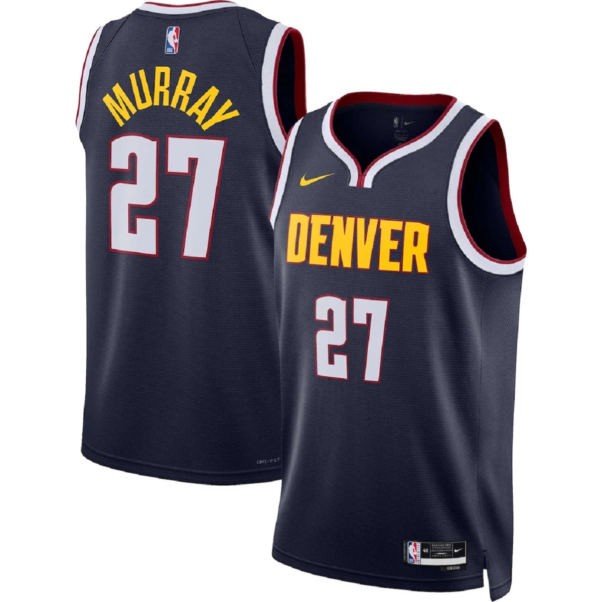 Unisex Denver Nuggets Jamal Murray #27 Navy Swingman Jersey - Icon Edition — NBA Special Edition