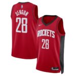 Unisex Houston Rockets Alperen Şengün #28 Red Swingman Jersey – Icon Edition