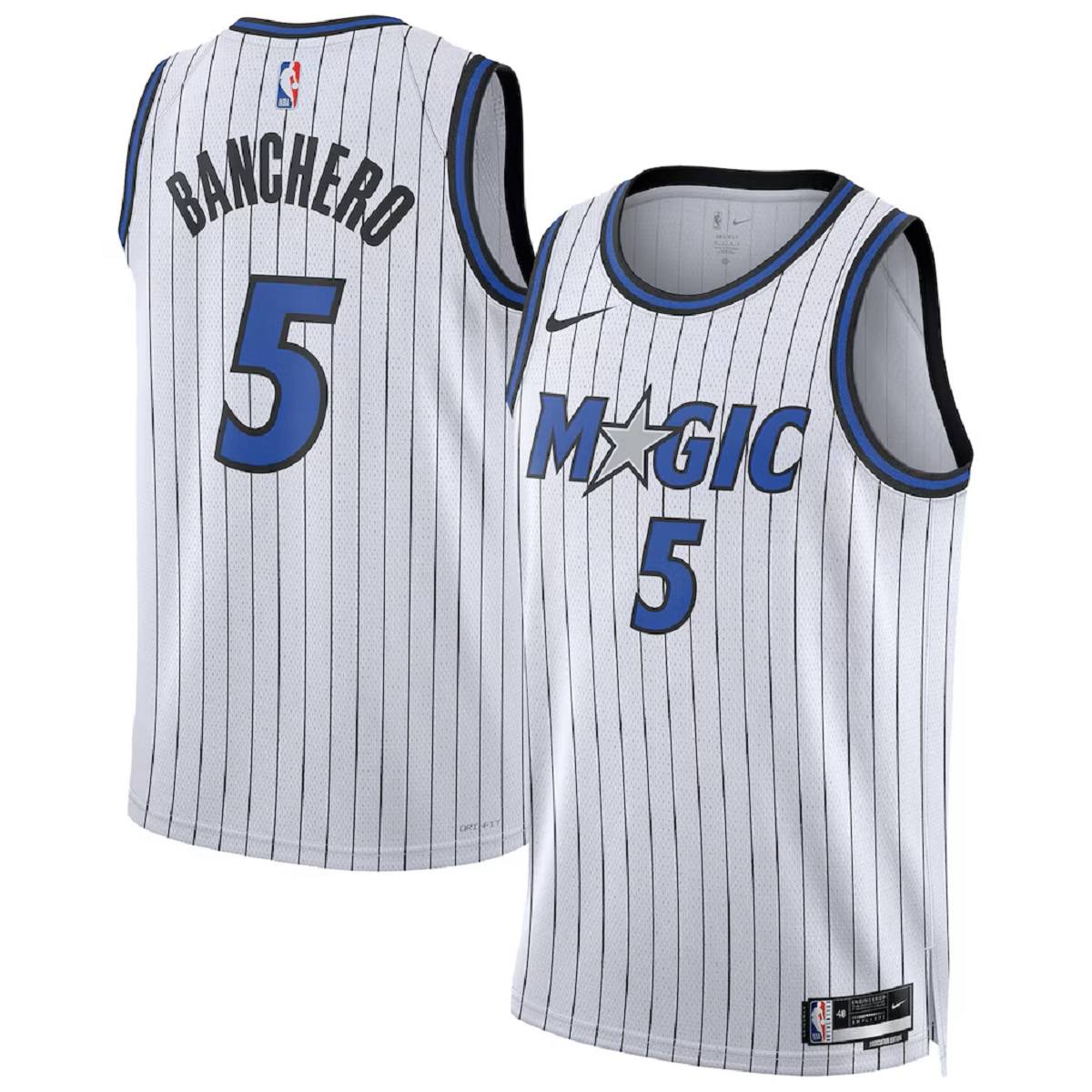Unisex  Orlando Magic Paolo Banchero #5 White Swingman Jersey - Association Edition — NBA Other
