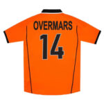 OVERMARS #14 Retro Netherlands Home Jersey World Cup 1998