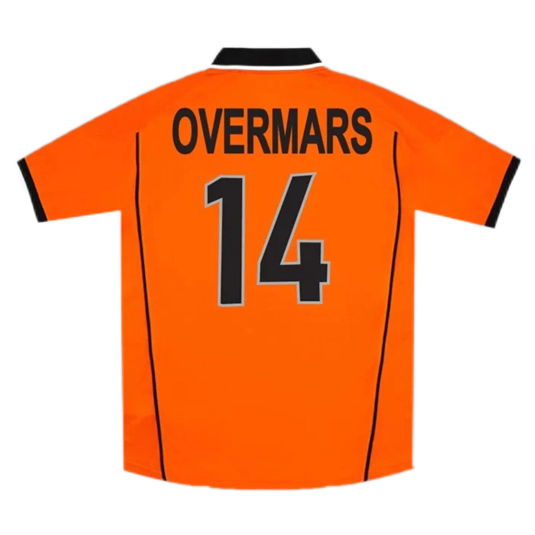 OVERMARS #14 Retro Netherlands Home Jersey World Cup 1998 — Netherlands Home 1998