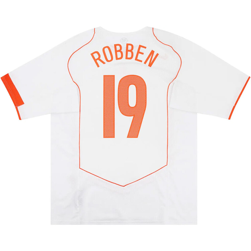 ROBBEN #19 Retro Netherlands Away Jersey EURO 2004 - Cancha Kits