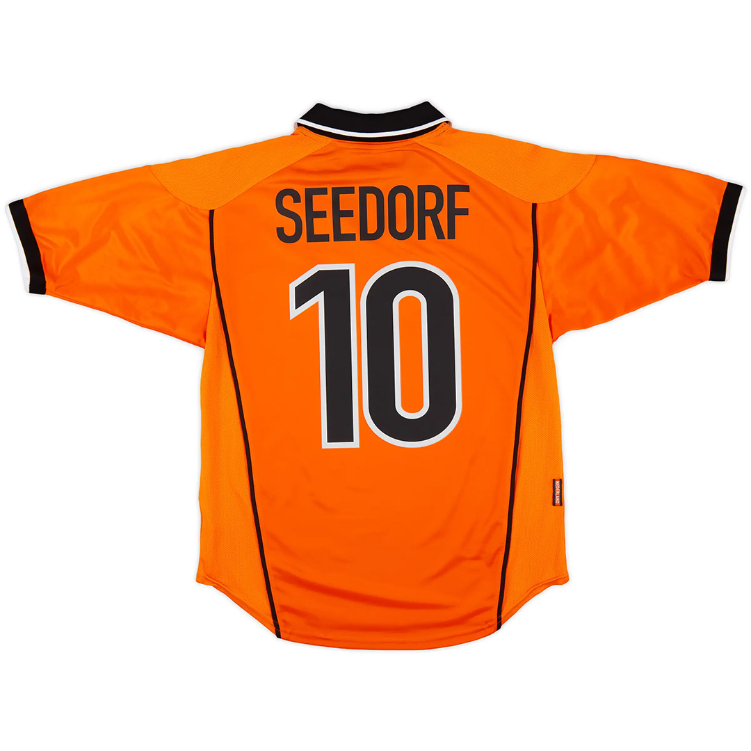 SEEDORF #10 Retro Netherlands Home Jersey World Cup 1998 — Netherlands Home 1998