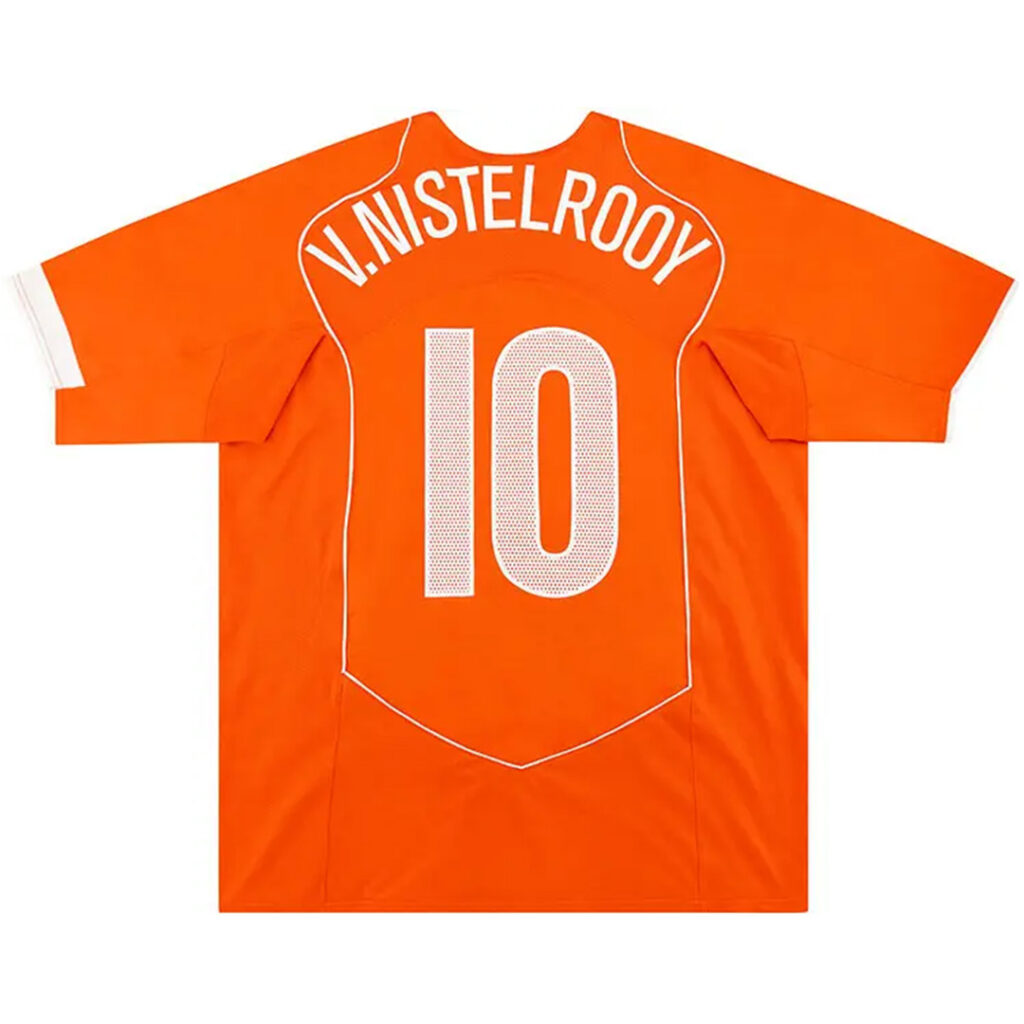 V.NISTELROOY #10 Retro Netherlands Home Jersey EURO 2004 - Cancha Kits