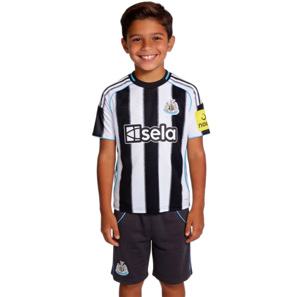 Kids Newcastle United Home Jersey Kit 2025/26 — Newcastle United Home 2025/26